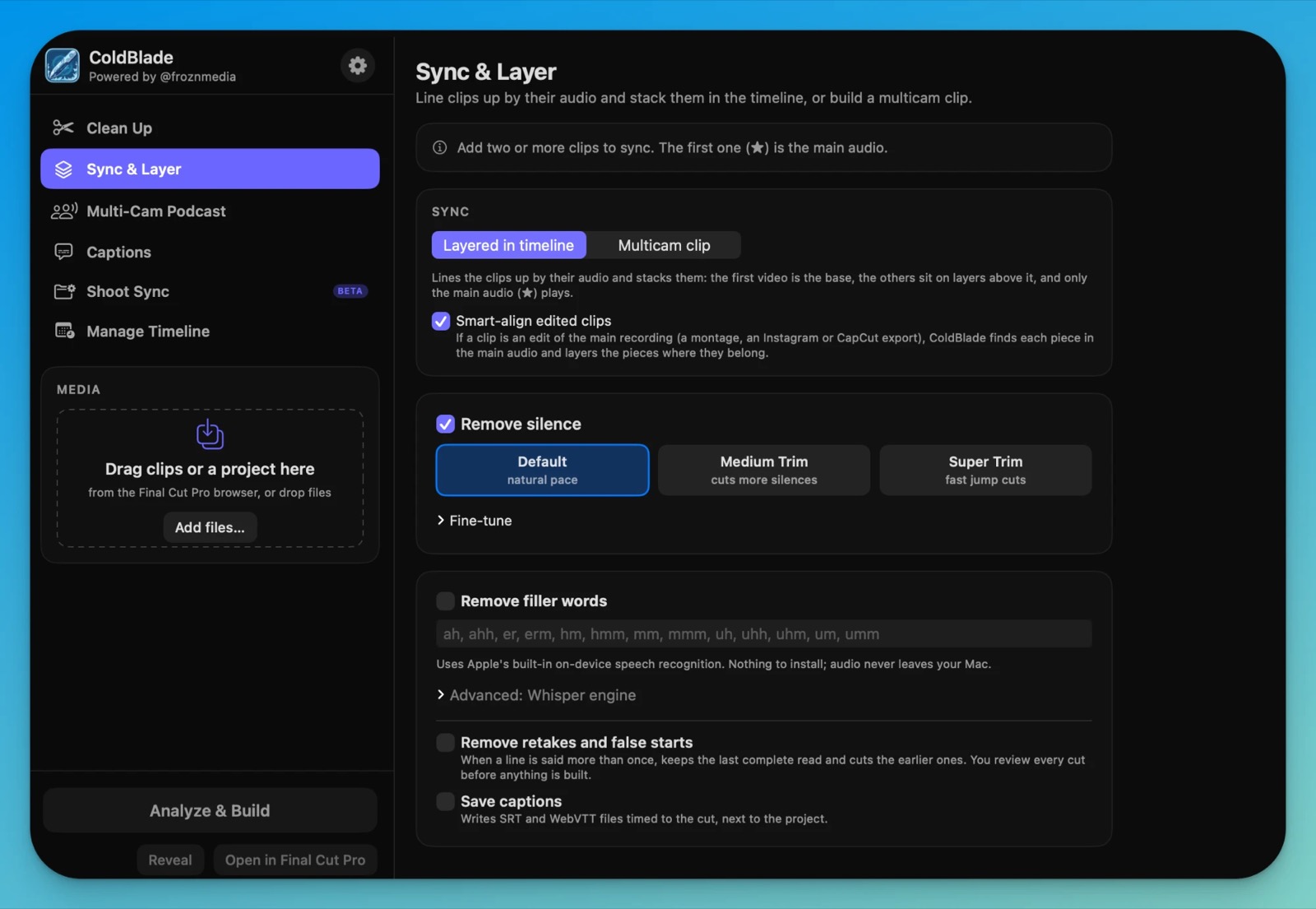 Sync and Layer